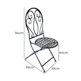 The Complete Garden 2 Seater Lauren Outdoor Bistro Set