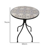 The Complete Garden 2 Seater Lauren Outdoor Bistro Set