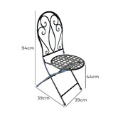 The Complete Garden 2 Seater Daryl Outdoor Bistro Set