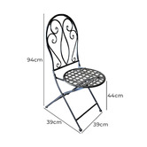 The Complete Garden 2 Seater Aiden Outdoor Bistro Set
