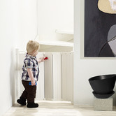 BabyDan White BabyDan Guard Me Safety Gate Extension