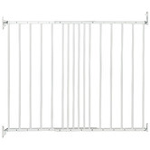 BabyDan White BabyDan Multidan Extending Metal Safety Gate