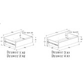 Cape Furniture Bronx 6 Drawer Chest
