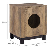 Cape Furniture Bronx Bedside Table