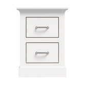 Cape Furniture Noelle 2 Drawer Bedside Table