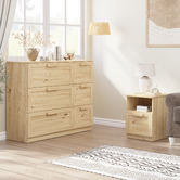 Cape Furniture Kaira 1 Drawer Bedside Table