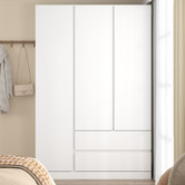 Cape Furniture Alliona 3 Door 2 Drawer Wardrobe