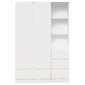 Cape Furniture Alliona 2 Door 4 Drawer Wardrobe