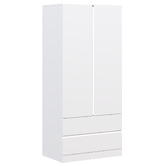 Cape Furniture Alliona 2 Door &amp; 2 Drawer Wardrobe