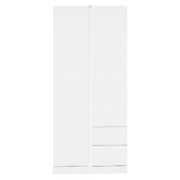 Cape Furniture Alliona 2 Door &amp; 2 Drawer Wardrobe with Shelves