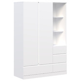 Cape Furniture Alliona 2 Door 4 Drawer Wardrobe