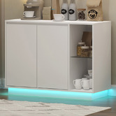 Cape Furniture Leander 2 Door Sideboard with LED