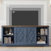 Cape Furniture Liora 2 Door Entertainment Unit