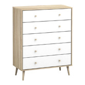Cape Furniture Evander 5 Drawer Tallboy