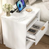 Cape Furniture Linnea Bedside Table with LED