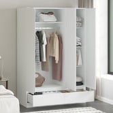 Cape Furniture Corin 3 Door 2 Drawer Wardrobe