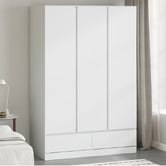 Cape Furniture Corin 3 Door 2 Drawer Wardrobe