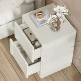 Cape Furniture Graciel 2 Drawer Bedside Table