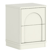 Cape Furniture Graciel 2 Drawer Bedside Table