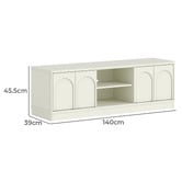 Cape Furniture Graciel 4 Door TV Unit