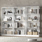 Cape Furniture Soren 4 Tier Display Cabinet with LED