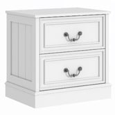 Cape Furniture Ludolf 2 Drawer Bedside Table