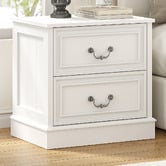 Cape Furniture Ludolf 2 Drawer Bedside Table