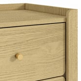 Cape Furniture Leanne 2 Drawer Bedside Table