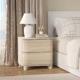 Cape Furniture Severin 2 Drawer Bedside Table