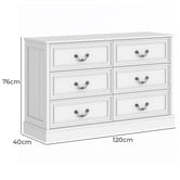 Cape Furniture Ludolf 6 Drawer Chest