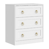 Cape Furniture Cecilia 3 Drawer Bedside Table