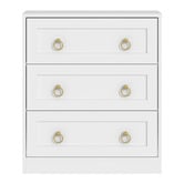 Cape Furniture Cecilia 3 Drawer Bedside Table