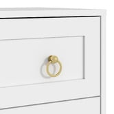 Cape Furniture Cecilia 3 Drawer Bedside Table