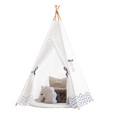 Cattywampus Cattywampus Pearly Moon Cotton Canvas Teepee