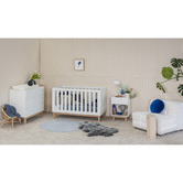 Babyrest Babyrest White Bailey Cot