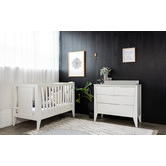 Babyrest Babyrest Franka Malaysian Oak Wood Cot