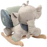 Nattou Kids' Grey Jack The Elephant Rocking Toy