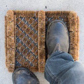 Matfx Bottlebrush Boot Tray &amp; Scraper
