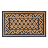 Matfx Geometric Woven Coir Doormat