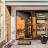 Matfx Natural Welcome Printed Coir Doormat