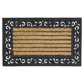 Matfx Coir &amp; Rubber Scroll Doormat