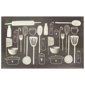 Matfx Utensils Comfort Foam Kitchen Mat