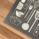 Matfx Utensils Comfort Foam Kitchen Mat