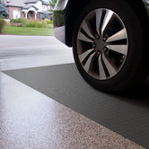 Matfx Black Ribbed Rubber Mat
