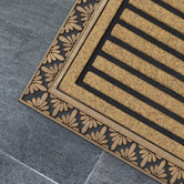 Matfx Stripe Faux Coir Doormat