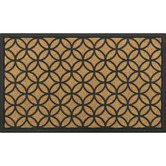 Matfx Geometric Faux Coir Doormat