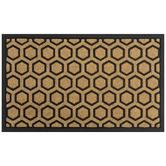 Matfx Honeycomb Faux Coir Doormat