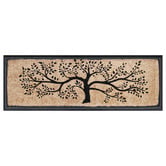 Matfx Natural Tree Printed Coir Doormat