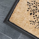 Matfx Natural Tree Printed Coir Doormat