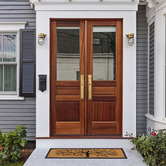 Matfx Natural Tree Printed Coir Doormat